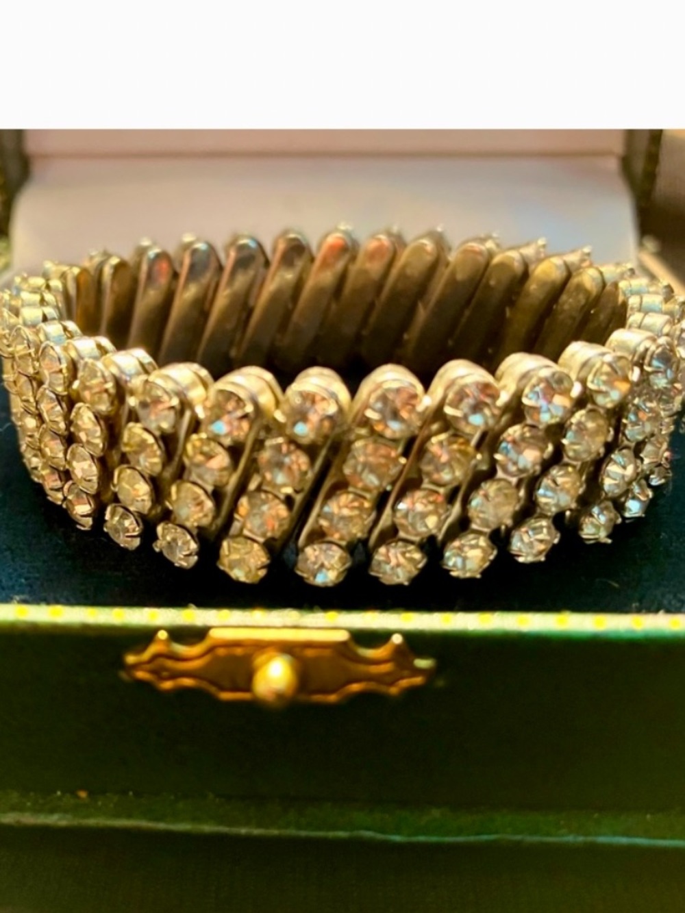 Gorgeous Aurora Borealis Vintage Stunning Bracelet